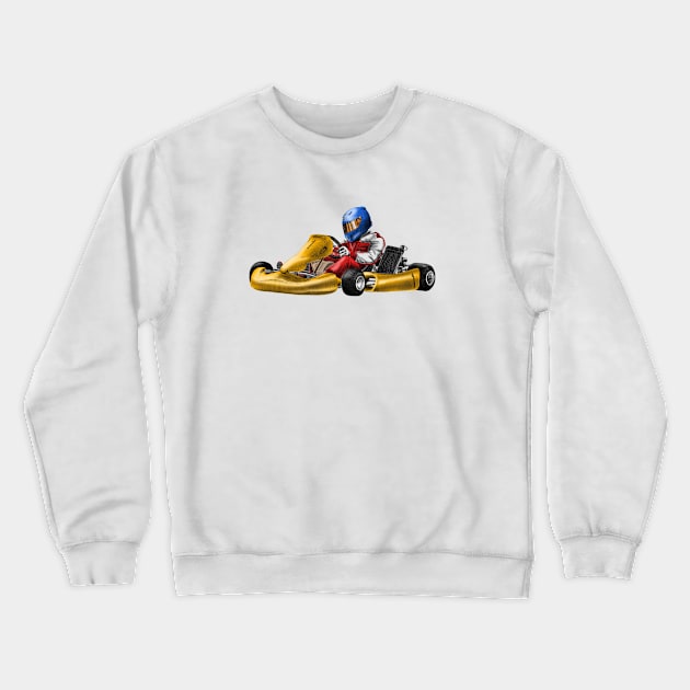 Karting Crewneck Sweatshirt by sibosssr